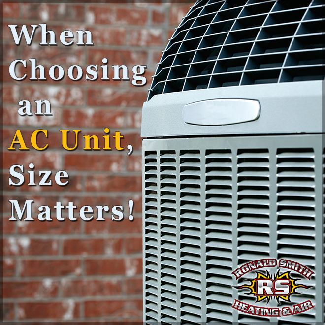 If you are replacing your old A/C unit, you need to make sure and look