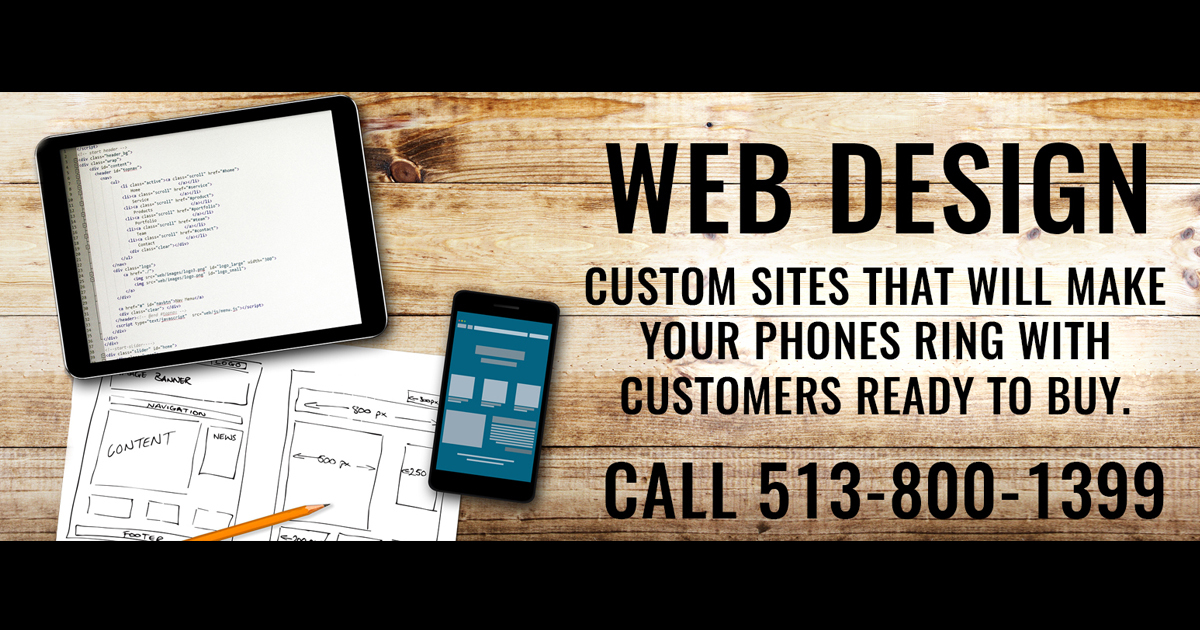 For custom website that will make your phones ring with