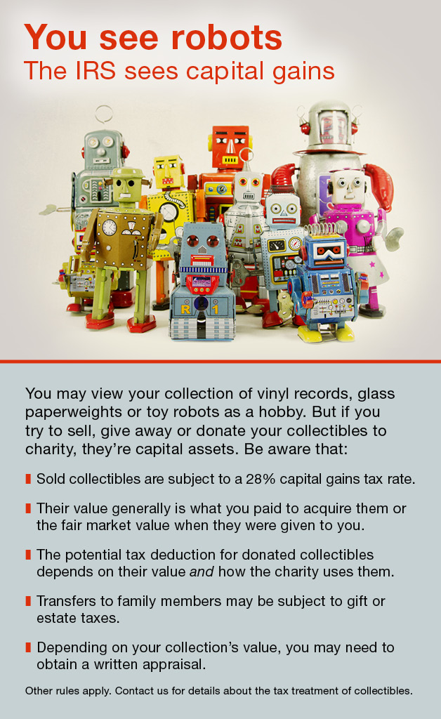 2019 09/26 What is the tax impact of your collectibles? EG Conley