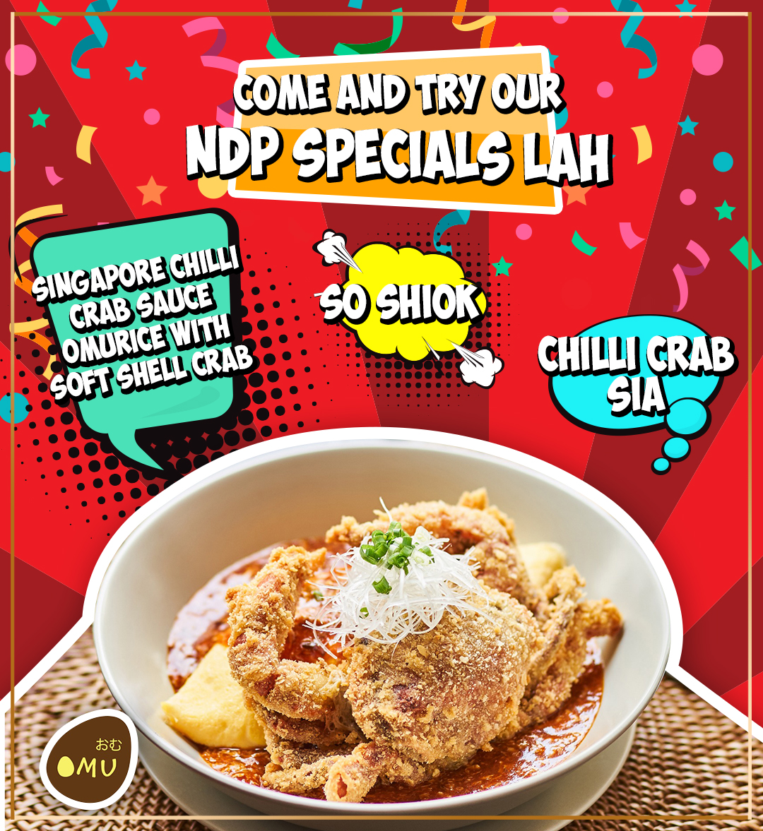 Soft Shell Chilli Crab With Omurice Is Shiok La Celebrating Our Singapore S Birthday With Our Pride And Joy Delicacy Chilli Crab With An Omurice Food Chilli Soft Shell Chilli Crab With Omurice Is Shiok La Celebrating Our Singapore S Birthday With Our Pride And Joy Delicacy Chilli Crab With An Omurice Food Chilli
