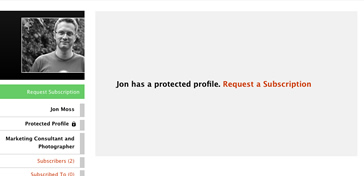 A protected profile