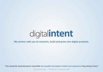 A great web design by Digital Intent