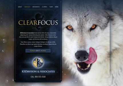 A great web design by Aroma Web Design