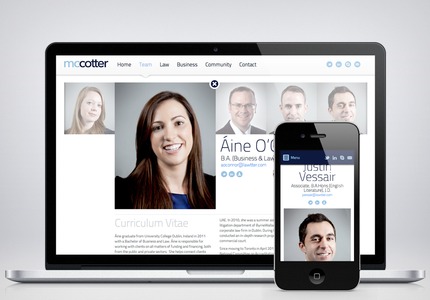 A great web design: 