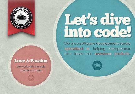 A great web design: 