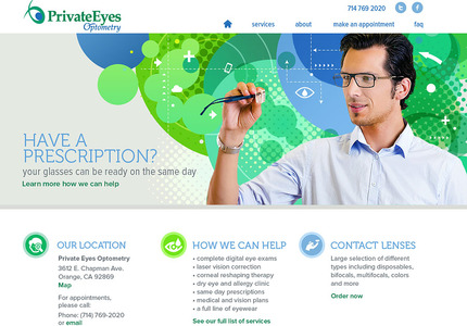 A great web design by Ante Meridiem Design
