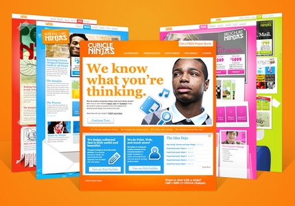 A great web design by Cubicle Ninjas