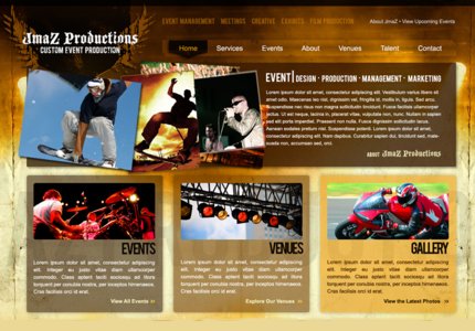 A great web design: 