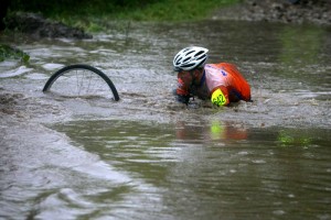 it may have been a bit wet out there.