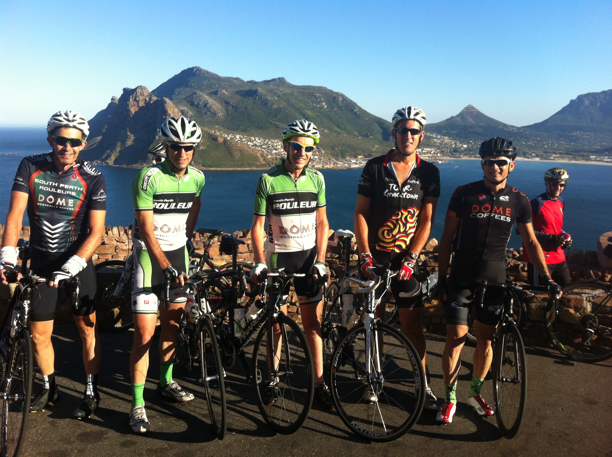 Team SPR at Chappies Peak, Cape Town, 28 Feb 2015