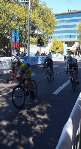 The sprint for 4th place, 55 - 60yo's
