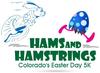 Hams and Hamstrings - Colorado's Easter Day 5K logo