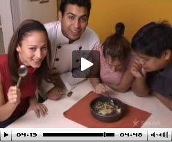 Spanish Lesson - Enfrijoladas de pollo