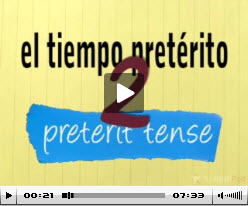 Spanish Lesson - The Preterit Tense II