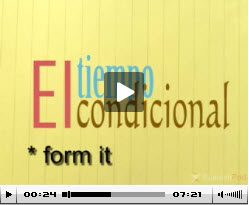 Spanish Lesson - The Conditional