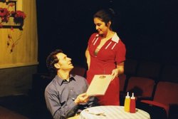 Connie and Steve meet at the diner