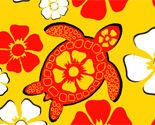 Turtle_and_hibiscus_yel_for_spoonflower2_thumb