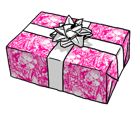 urban_bitmap_punk_pink wallpaper  susiprint  Spoonflower