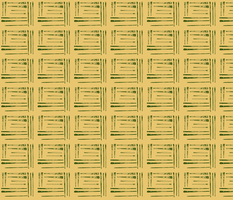 Paintbrushes fabric by sewbettie on Spoonflower - custom fabric