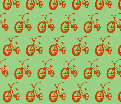 Bike fabric by sewbettie on Spoonflower - custom fabric