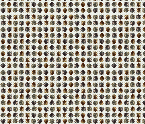 Beetles_white fabric by mip666 on Spoonflower - custom fabric
