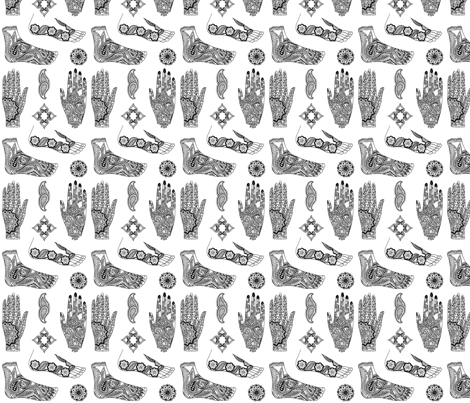 menhdi2 fabric by starchylde on Spoonflower - custom fabric