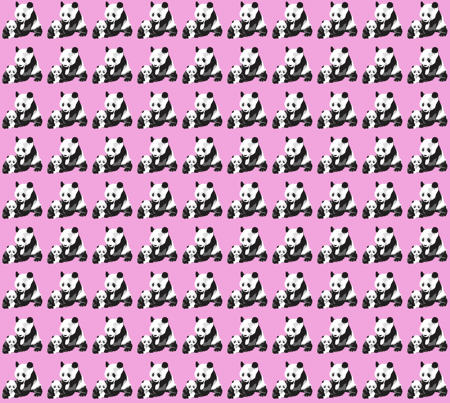 Pandas fabric by sewbettie on Spoonflower - custom fabric