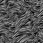 faux bois - zebra
