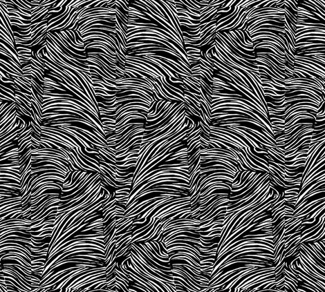 faux bois - zebra fabric by monmeehan on Spoonflower - custom fabric