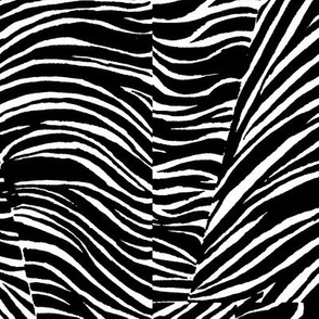 faux bois - zebra