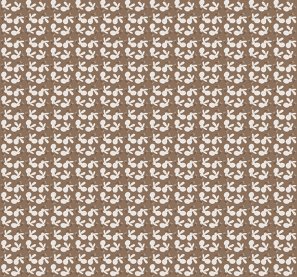 bunniesbrown fabric by palmettohandmade on Spoonflower - custom fabric