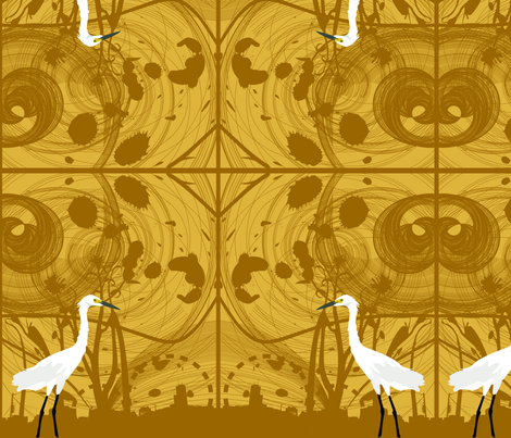Pelicans fabric by sewbettie on Spoonflower - custom fabric