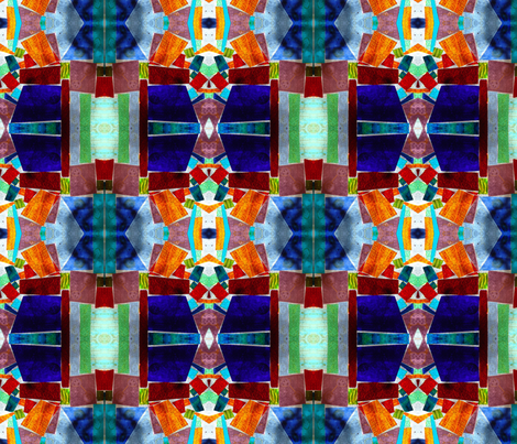Stained Glass fabric by janied on Spoonflower - custom fabric