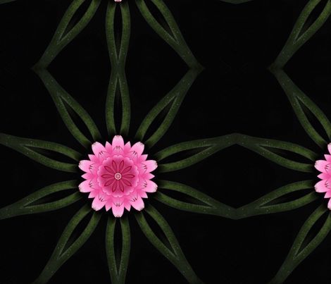 pink_gerber_pattern_c fabric by sharbear on Spoonflower - custom fabric