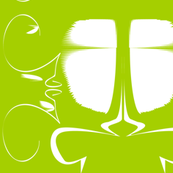 Funky Green Clovers