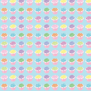 Star Sprinkle Cupcakes