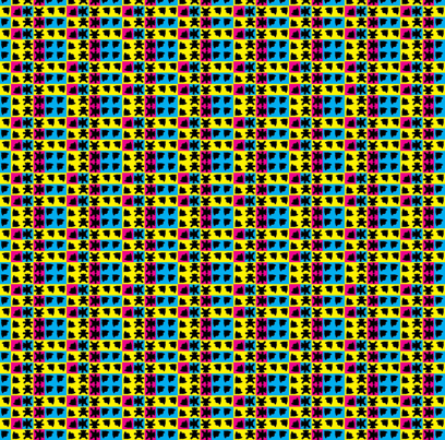 CMYK-BNB fabric by flydesigner on Spoonflower - custom fabric