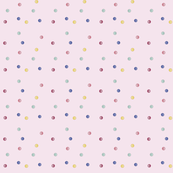 Cupcakes with buttons on pink 3