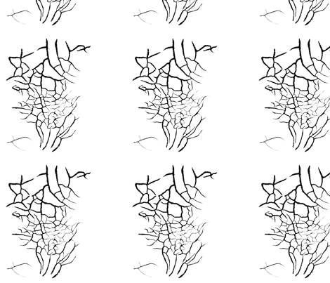 CrackleBLACK fabric by flydesigner on Spoonflower - custom fabric