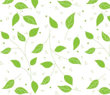 Leaves-Crisp fabric by tundraberry on Spoonflower - custom fabric