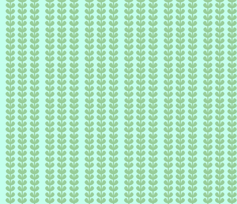 Green Stems fabric by joycespeer on Spoonflower - custom fabric