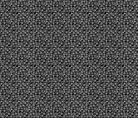 black&white roses fabric by musterartig on Spoonflower - custom fabric