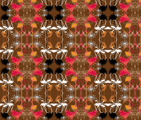 flowerpower fabric by musterartig on Spoonflower - custom fabric