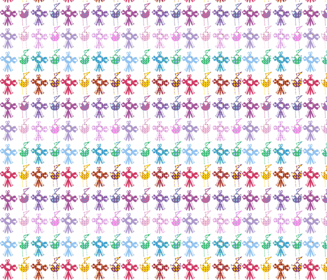 Family AF Pale fabric by lumeha on Spoonflower - custom fabric