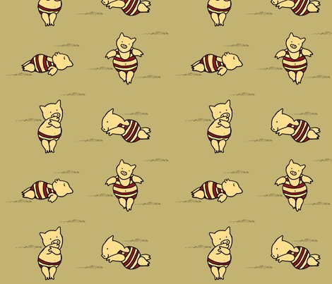 Pig___beach_cranberry_tan_shop_preview