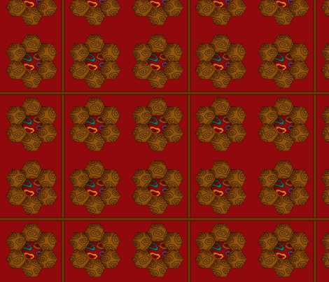 hex fabric by cherie on Spoonflower - custom fabric