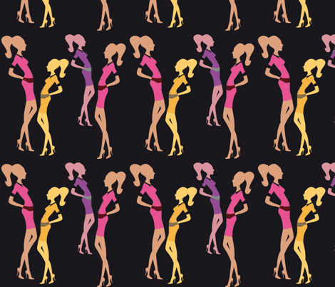 Runway fabric by musterartig on Spoonflower - custom fabric