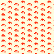 Tree Frog Pattern (Red)