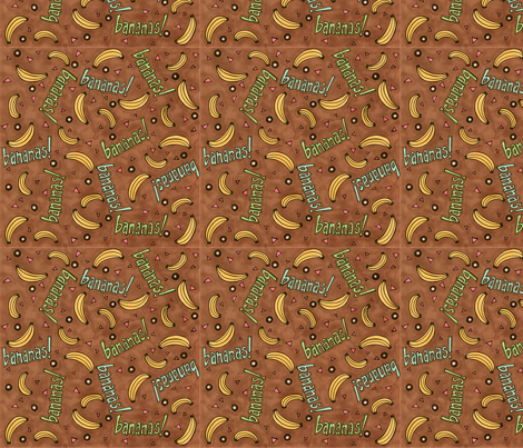 bananas fabric by studiopetite on Spoonflower - custom fabric