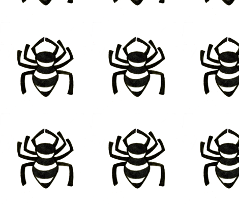 spider fabric by studiopetite on Spoonflower - custom fabric